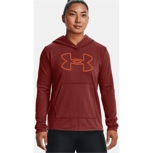 Under Armour‎ Hoodie Pullover Activewear Rust Orange Top Medium